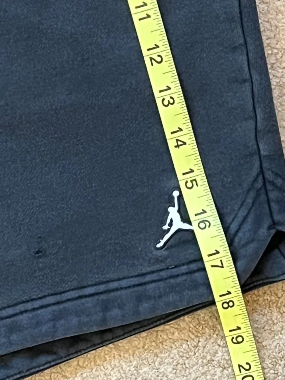 Nike Jordan Essentials Men's Black Fleece Shorts Size L Jumpman Gym DA9826-010